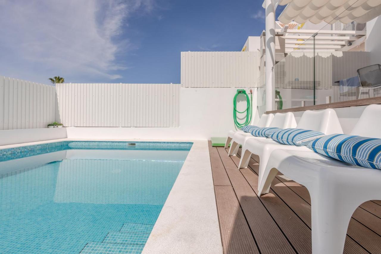 Seascape Villa Private Pool & Rooftop Jacuzzi With Sea View Near Manta Rota Beach Vila Nova de Cacela Exterior foto