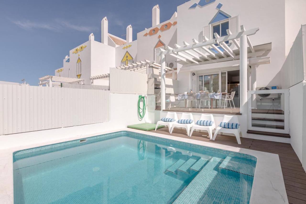 Seascape Villa Private Pool & Rooftop Jacuzzi With Sea View Near Manta Rota Beach Vila Nova de Cacela Exterior foto